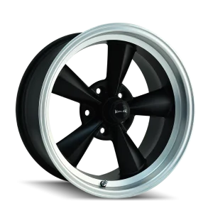 Ridler – 675 – Black – 17″x7″ 0mm – Summer Wheels – 675-7765MB